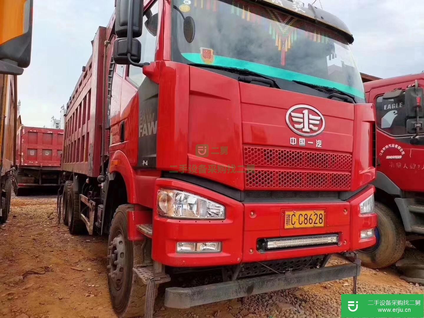 北京出售二手一汽解放J6P自卸車