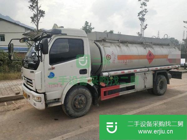 湖南出售二手單橋小三軸后八輪油罐車可異地年審