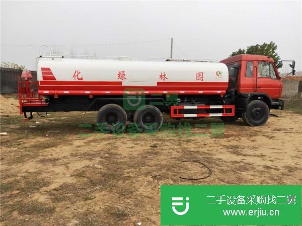 湖北出售二手東風灑水車法士特6檔變速箱軸距3950mm