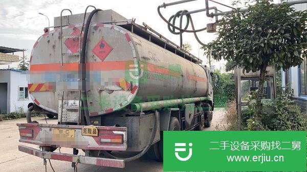 湖南出售二手東風商用小三軸油罐車