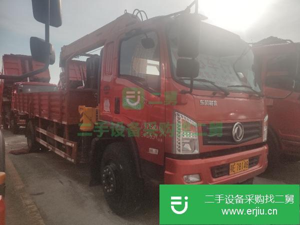 湖北出售二手東風(fēng)單橋隨車吊