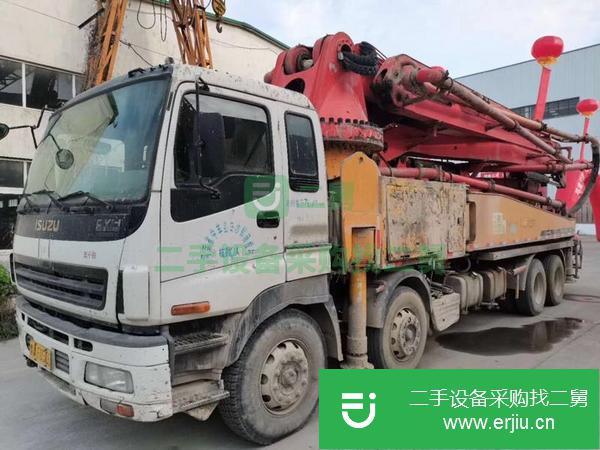 河北出售二手三一46米泵車，手續齊全包提檔