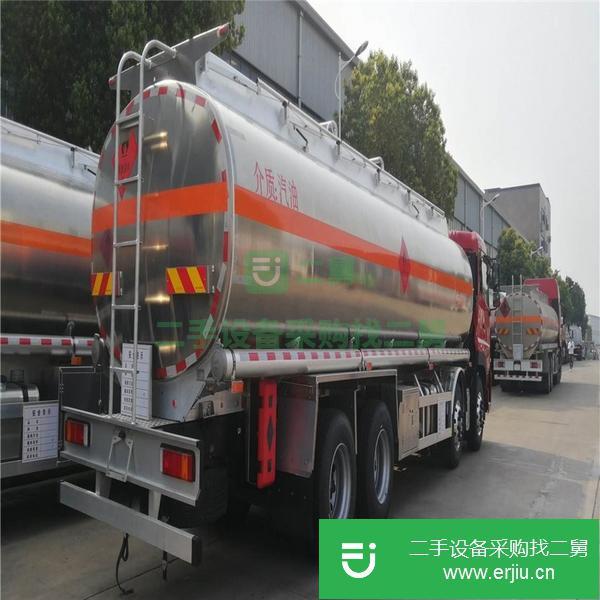 湖北出售二手解放前四后八油罐車