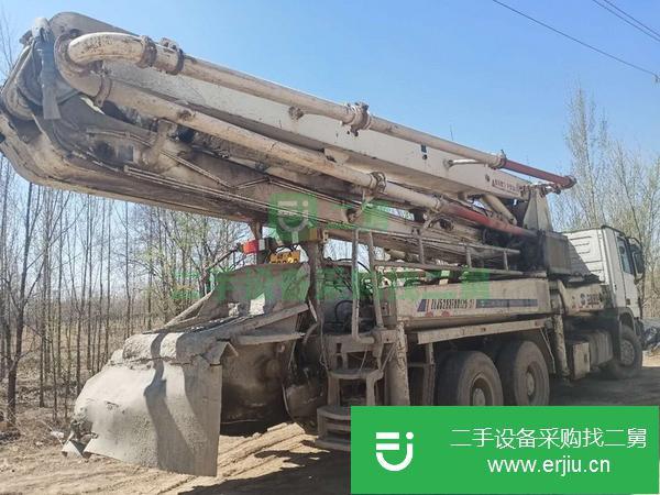 河北出售二手奔馳37米泵車無手續