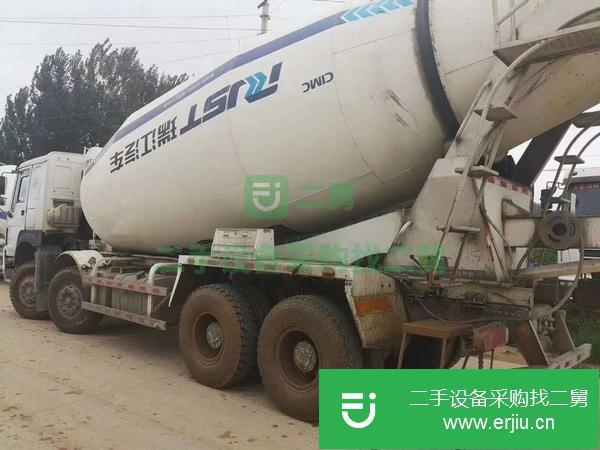 黑龍江出售二手18年國五豪沃大20方攪拌車