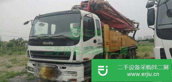 河北出售二手08年37米泵車手續齊全