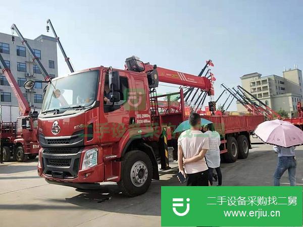 安徽出售二手后八輪三一12噸隨車吊
