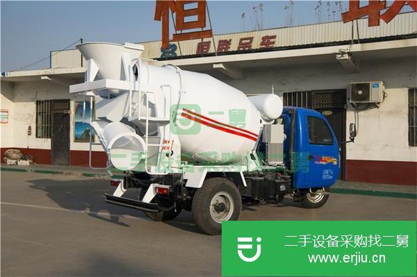 山東出售二手2方三輪攪拌車
