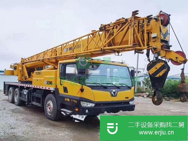 山東出售二手徐工25k5-1汽車吊