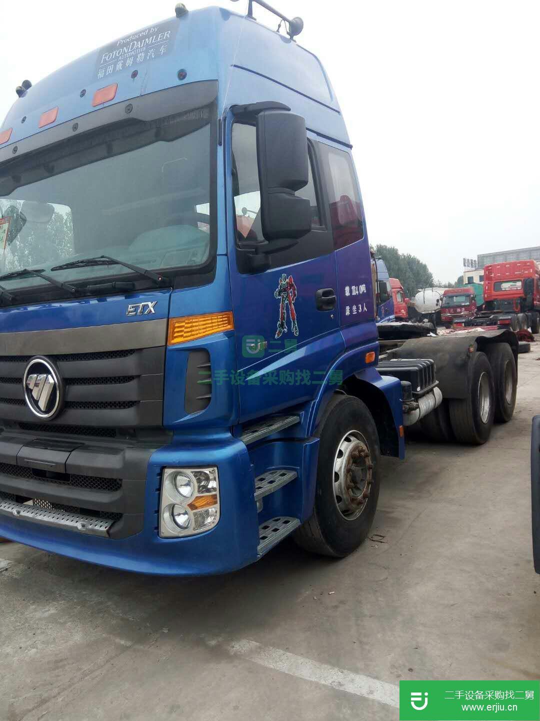 陜西出售二手福田歐曼牽引車