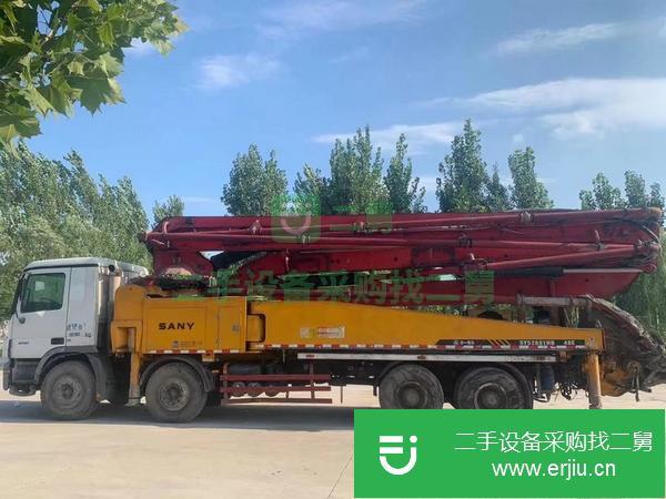 浙江出售二手12年三一奔馳48米泵車