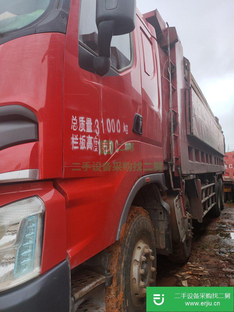 江西出售二手東風柳汽400馬力自卸車