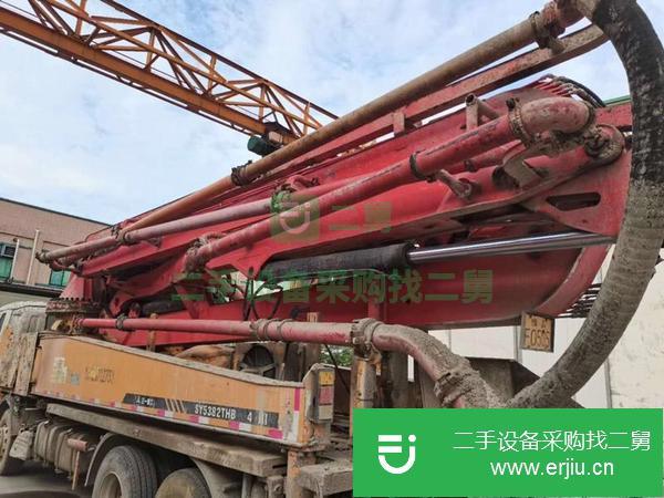 河北出售二手三一46米泵車，手續齊全包提檔