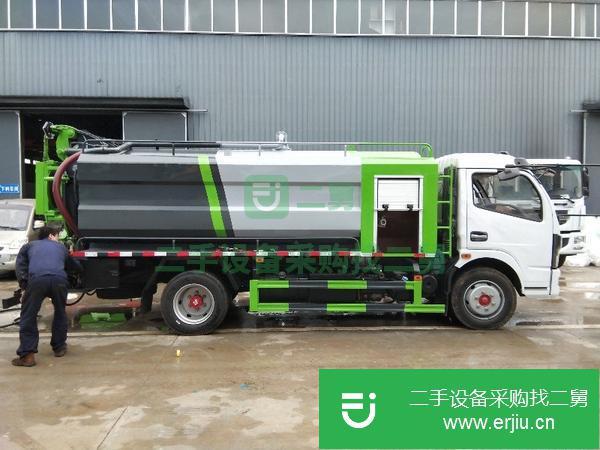 山西出售二手東風多利卡清洗吸污車
