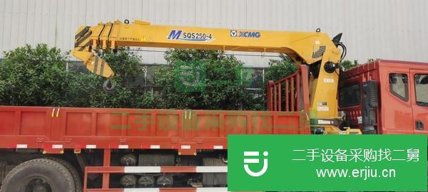 湖北出售二手8噸東風特商隨車吊