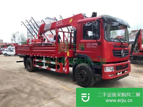 江蘇出售東風單排吊車,玉柴200馬力發動機,法士特8檔變速箱