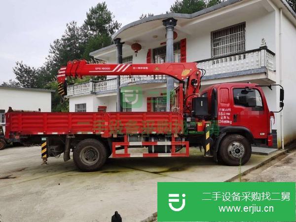云南出售二手三一7噸隨車吊