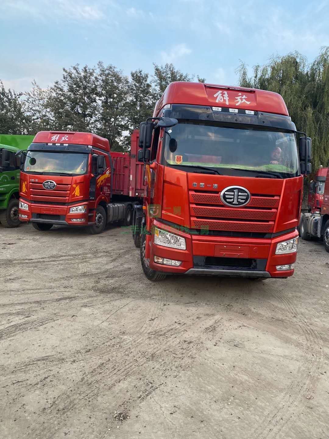 出售一臺車況原版解放一汽智慧版2.0牽引車
