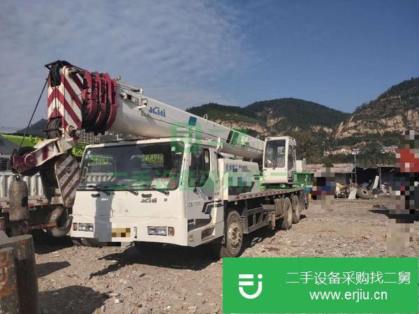 陜西出售二手京城重工吊車25噸4節臂