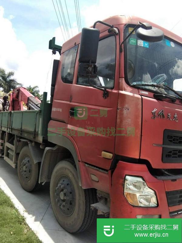 廣東出售二手35噸折臂吊車