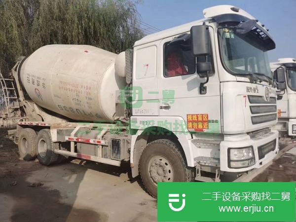 遼寧出售二手17年德龍攪拌車國五排放大14方