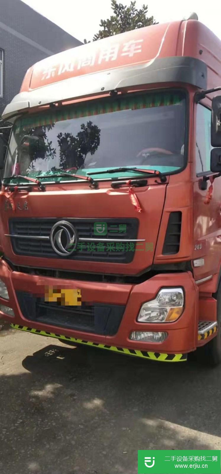 甘肅出售二手東風天龍冷藏車
