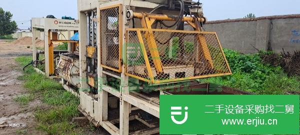 山東出售二手泉工制磚機(jī)