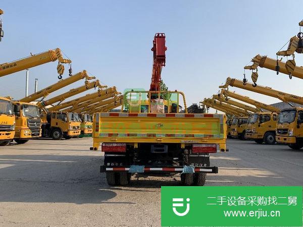 山東出售二手藍牌4噸隨車吊