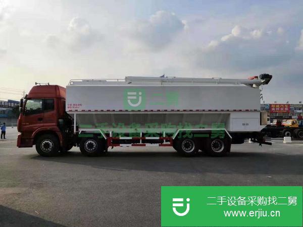 甘肅出售二手歐曼前四后八散裝飼料運(yùn)輸車