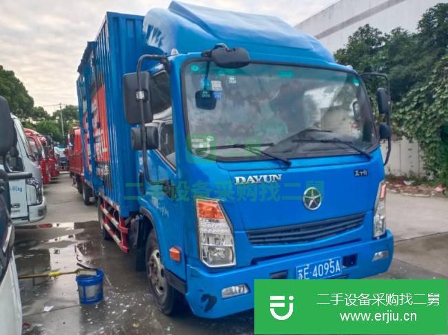 江蘇出售二手大運(yùn)奧普力廂式貨車