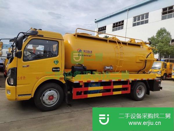 湖北出售二手東風多利卡清洗吸污車