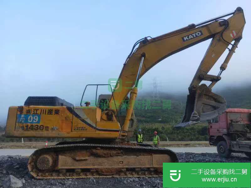廣西出售二手加藤HD1430挖掘機