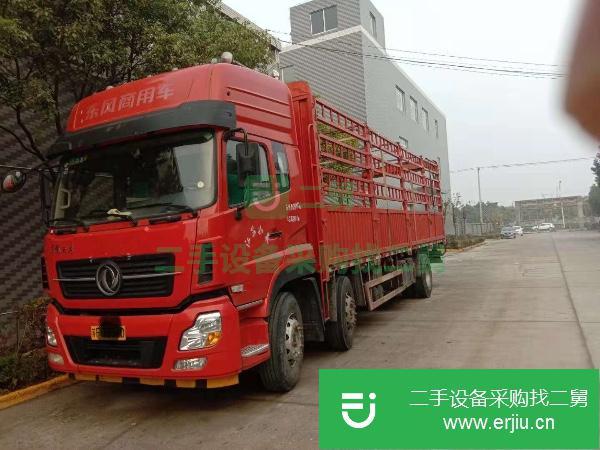 江蘇出售二手東風天龍高欄載貨車