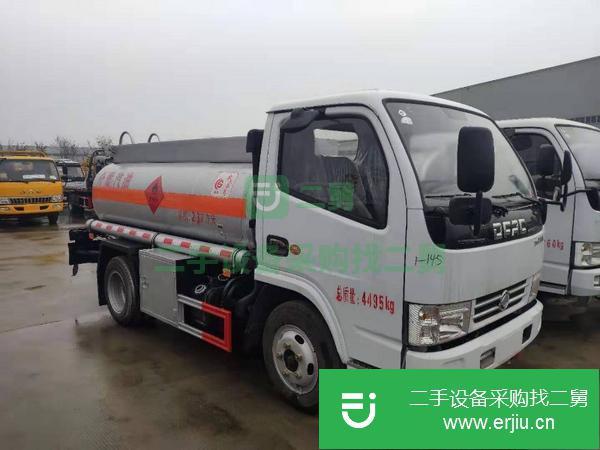 浙江出售二手東風(fēng)2噸藍(lán)牌油罐車(chē)手續(xù)齊全包上戶