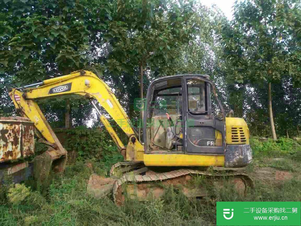 河南出售二手雷沃重工FR85-7挖掘機