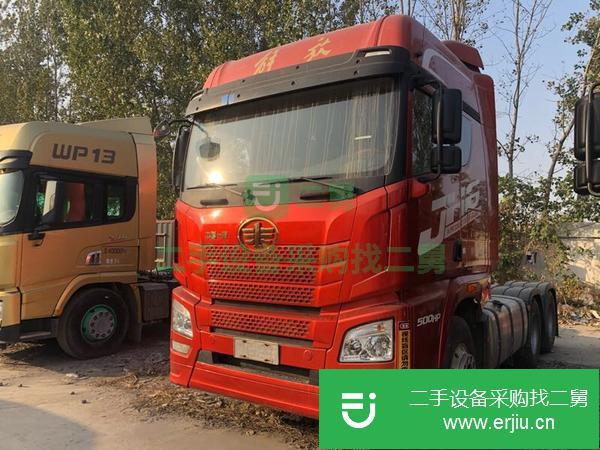 山東出售二手解放JH6牽引車 帶全險