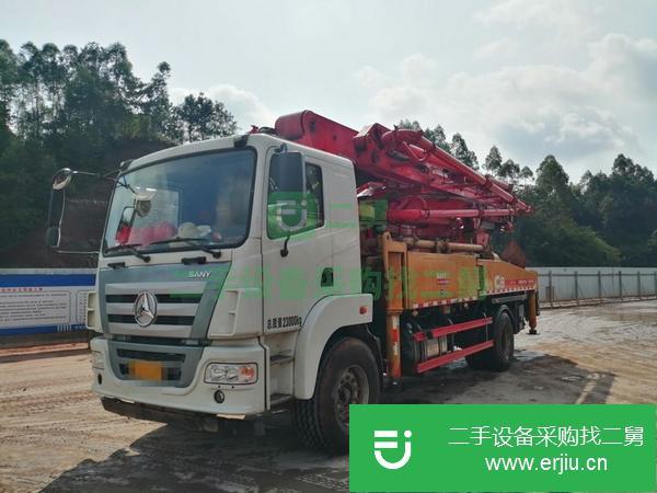 四川出售二手三一37米泵車車況優