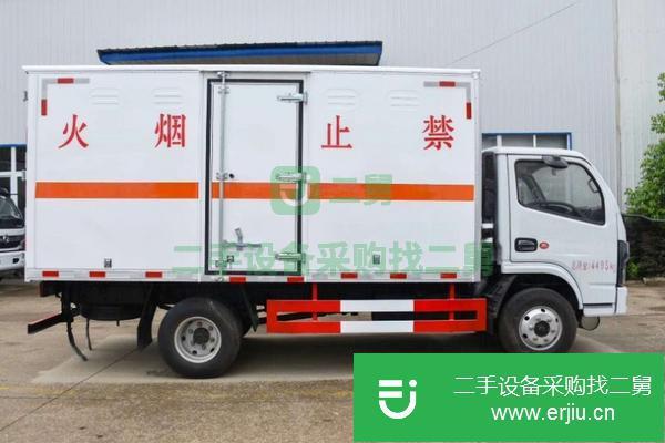 天津出售二手東風D6廂式危化品運輸車