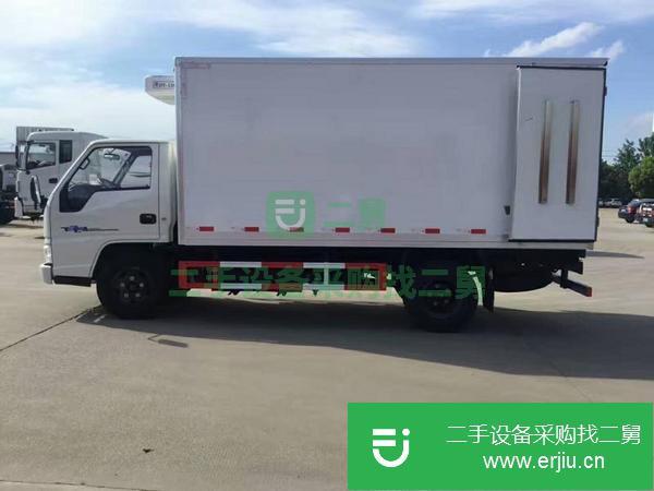 河南出售二手江鈴順達(dá)4.2米廂長(zhǎng)115馬力冷藏車