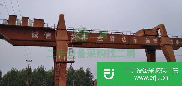 河北出售二手50噸龍門吊