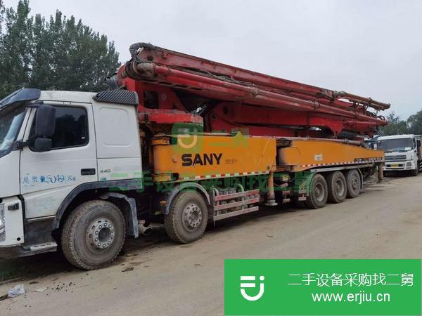 內蒙古出售二手三一62米泵車車況好