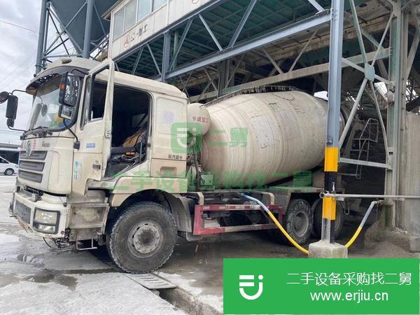 山西出售二手12年德龍大12方混凝土攪拌車手續齊全