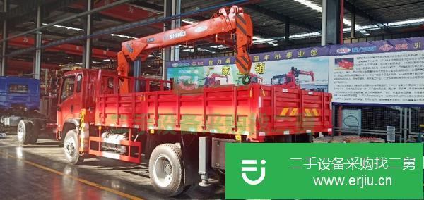 湖北出售二手6.3噸隨車吊可分期