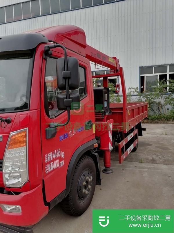 甘肅出售二手藍牌5噸吊車