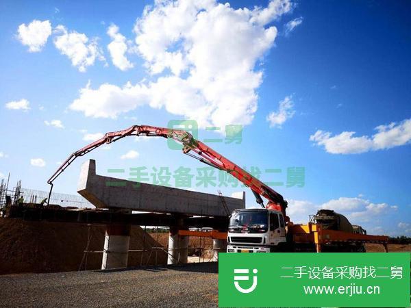 寧夏出售二手11年三一五十鈴40米泵車