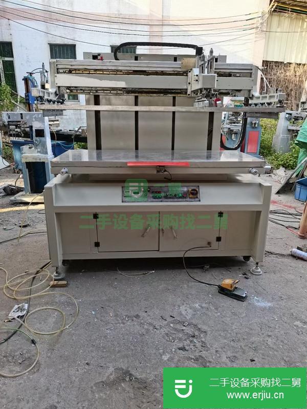廣西出售二手70*160半自動絲印機