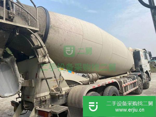 山東出售二手18年德龍大20方攪拌車