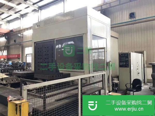 黑龍江出售二手德國(guó)沙爾曼1米雙臺(tái)鏜銑床