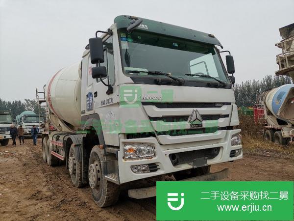 江西出售二手19年豪沃大20方攪拌車