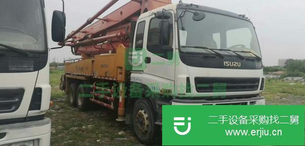 河北出售二手08年37米泵車手續齊全